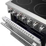 Forno Massimo 30" Stainless Steel Freestanding Electric Range With True Convection And Air Fry (4.32 Cu. Ft.) - FFSEL6020-30