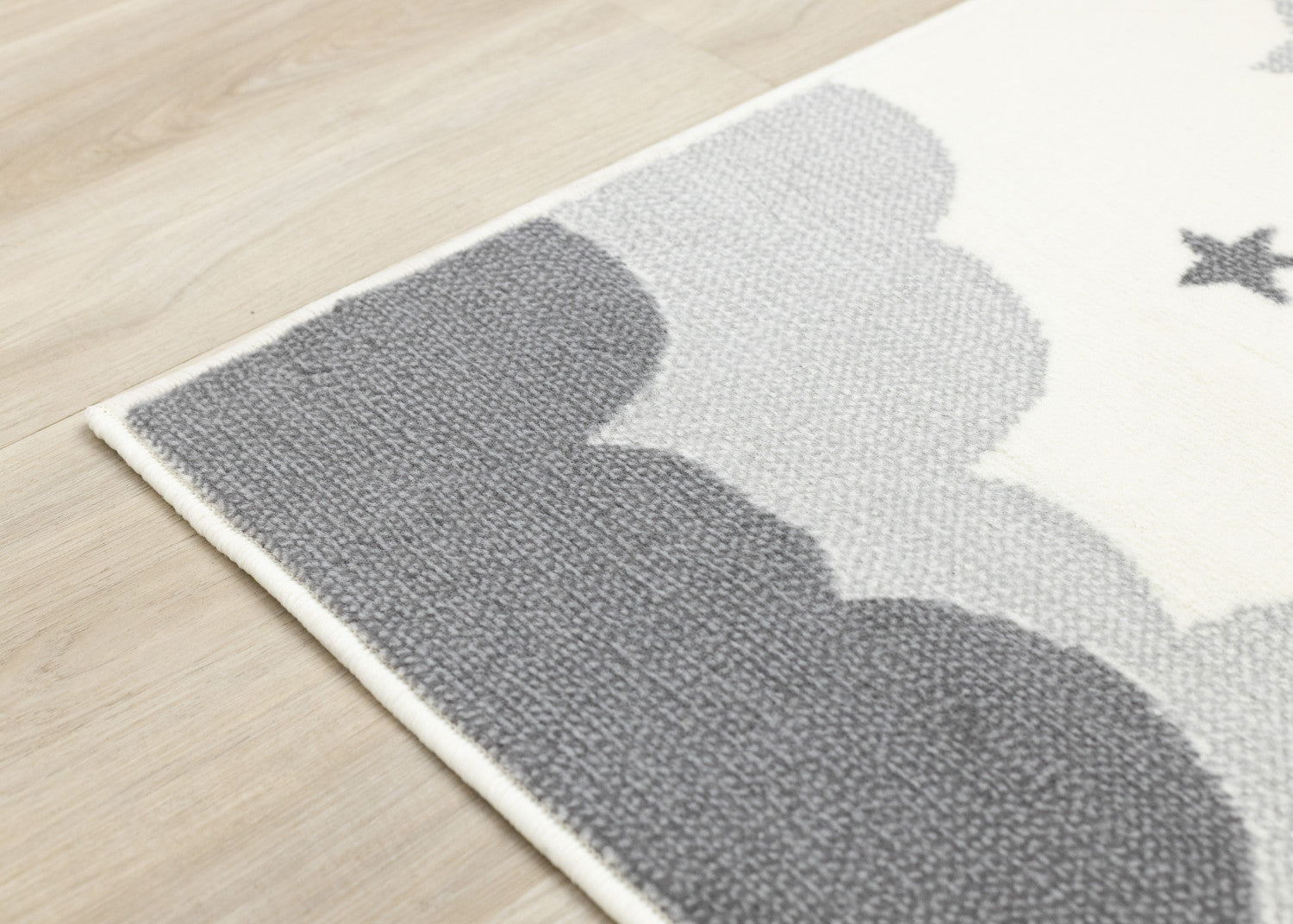 Kids Wishful Bunny Area Rug - Cream - 4' X 6'