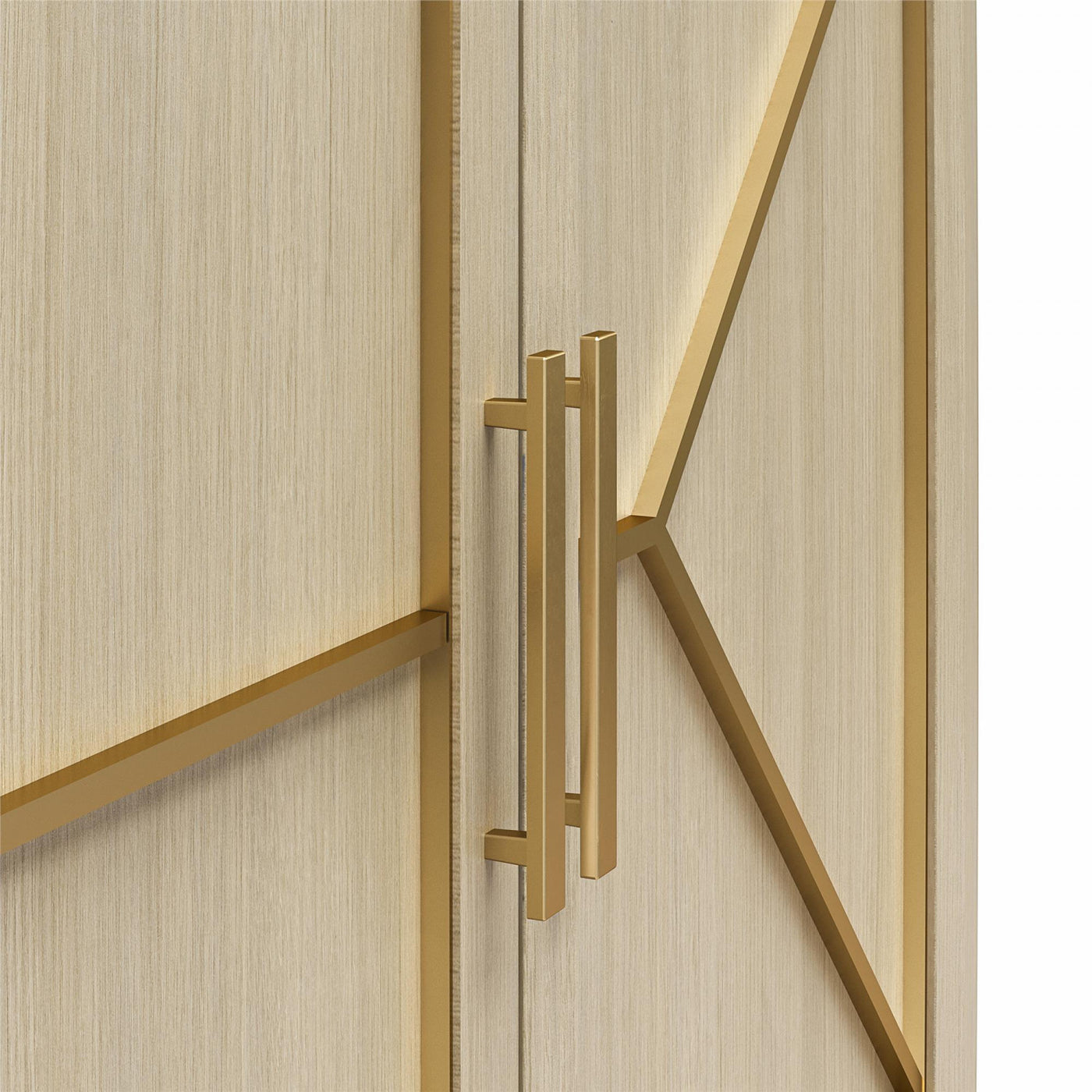 Neely Wide Accent Cabinet - Pale Oak
