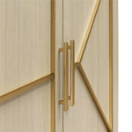 Neely Wide Accent Cabinet - Pale Oak