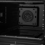 Forno Asti Black 30" Electric Wall Oven with True Convection and Air Fry (3.68 Cu. Ft.) - FBOEL1333-30BLK