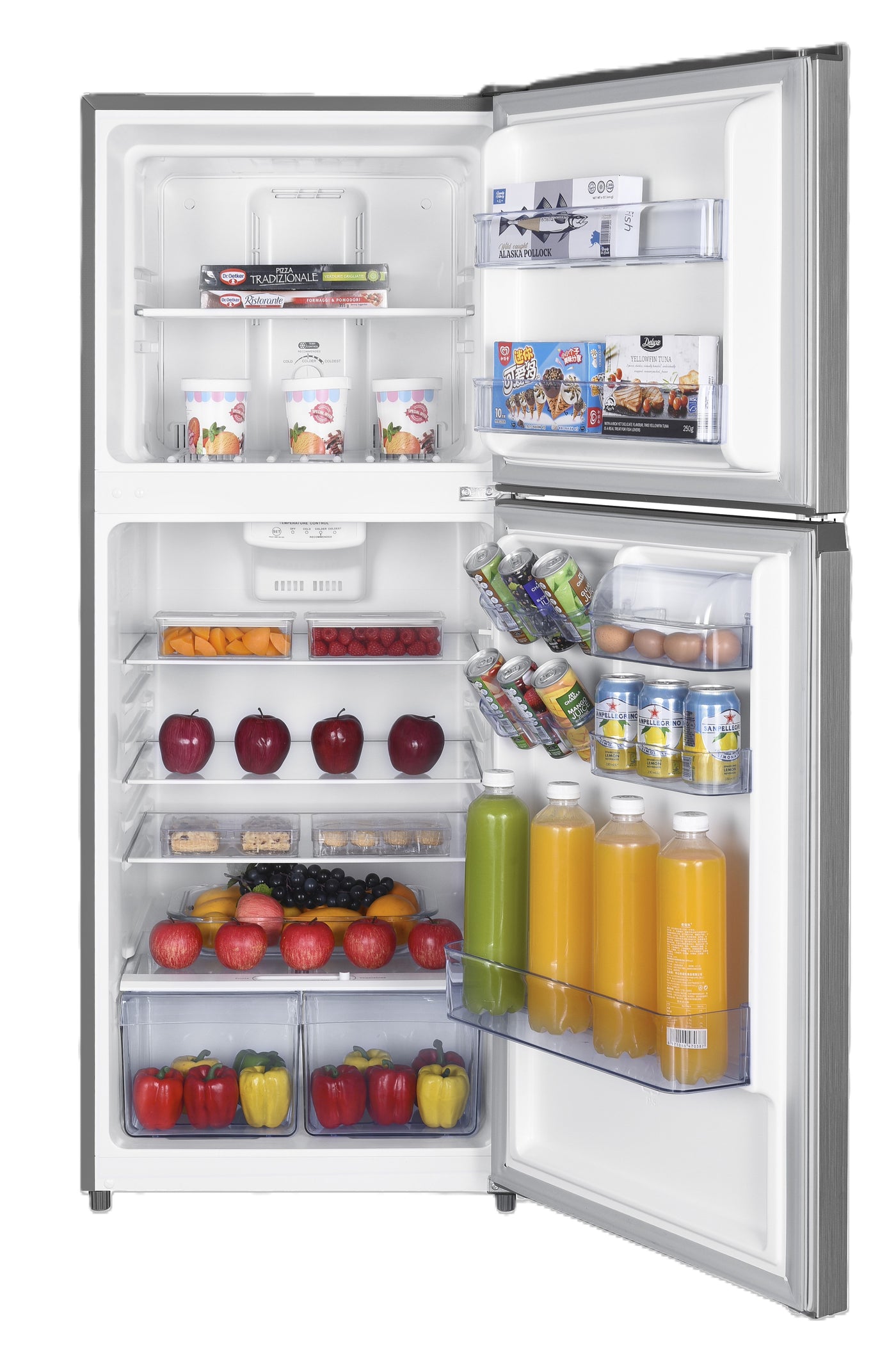 TCL Stainless Steel Top Freezer Refrigerator (10.1 Cu.Ft.) - TM102L-CA