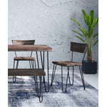 Eberlinn Dining Chair - Matte Brown - Set of Two