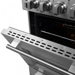 Forno Loiano 24" Stainless Steel Freestanding Electric Range (2.3 Cu. Ft.) - FFSEL6099-24