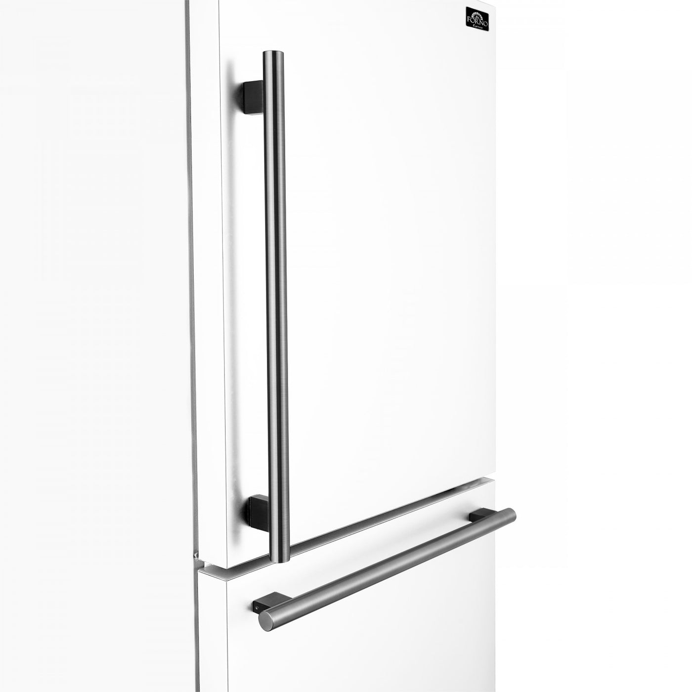 Forno Milano 31" White Bottom Freezer Refrigerator with Right Swing Door (17.2 Cu. Ft.) - FFFFD1785-31WHT