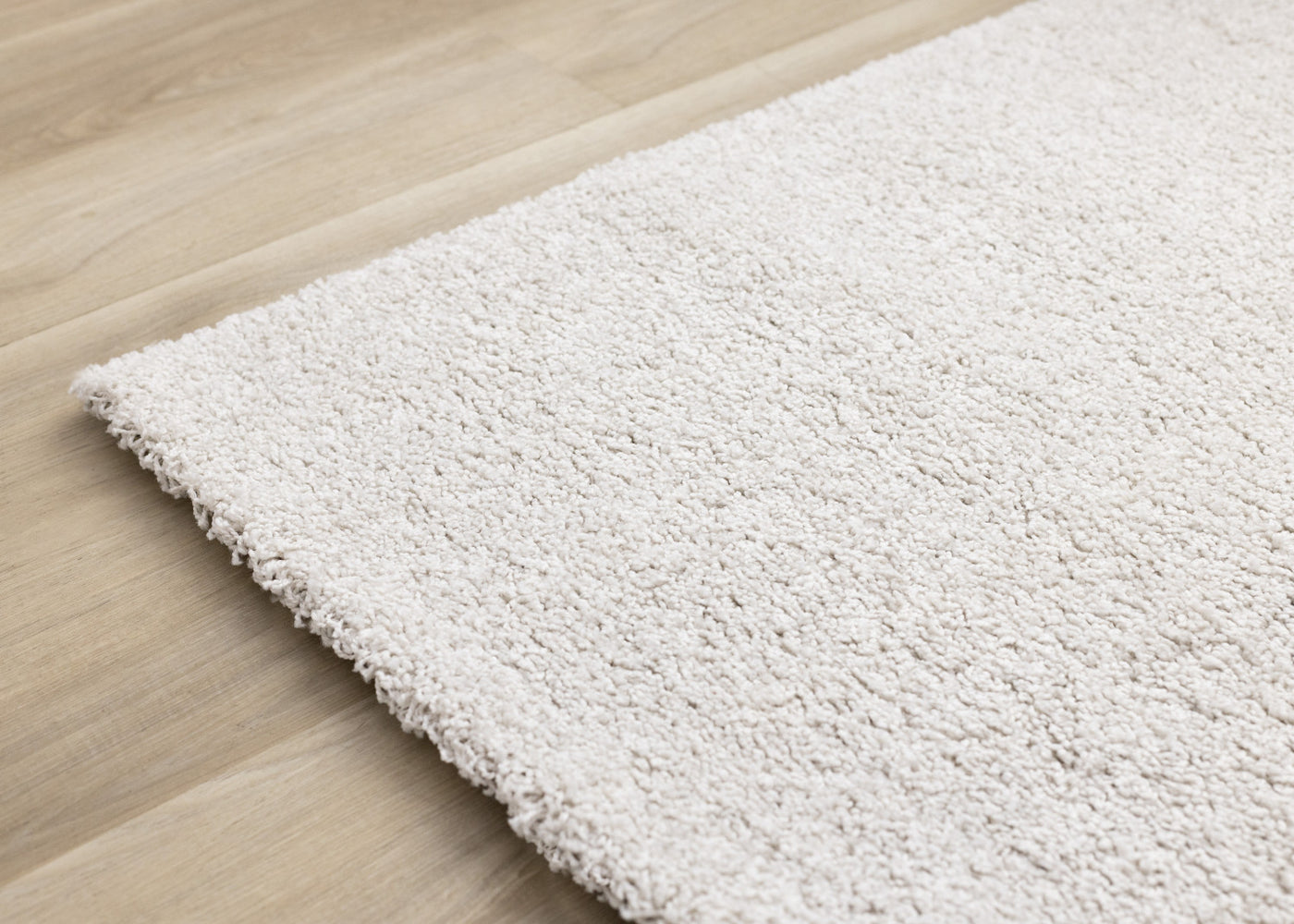 Misha Modern Geometric Area Rug - White Grey - 5' X 8'