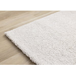 Misha Modern Geometric Area Rug - White Grey - 5' X 8'