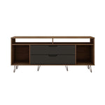 Nuuk TV Stand - Nature/Textured Grey