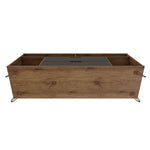 Nuuk TV Stand - Nature/Textured Grey