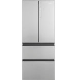 Haier 27.75" 14.5 Cu. Ft. Fingerprint Resistant Stainless Steel 4-Door French Door Refrigerator - QJS15HYRFS