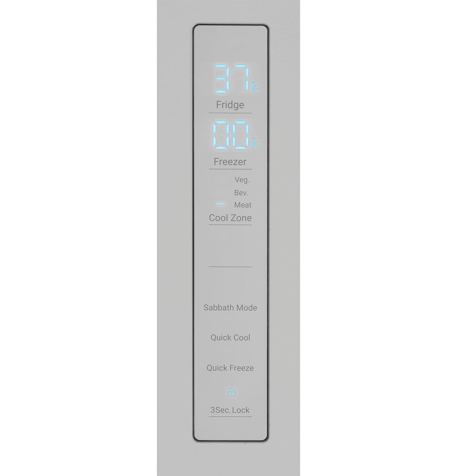 Haier 27.75" 14.5 Cu. Ft. Fingerprint Resistant Stainless Steel 4-Door French Door Refrigerator - QJS15HYRFS