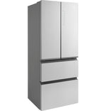 Haier 27.75" 14.5 Cu. Ft. Fingerprint Resistant Stainless Steel 4-Door French Door Refrigerator - QJS15HYRFS