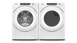 Whirlpool White Front-Load Washer (5.0 cu. ft.) & Electric Heat Pump Dryer (7.4 cu. ft.) - WFW560CHW/YWHD560CHW