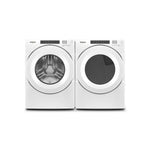 Whirlpool White Front-Load Washer (5.0 cu. ft.) & Gas Dryer (7.4 cu. ft.) - WFW560CHW/WGD560LHW