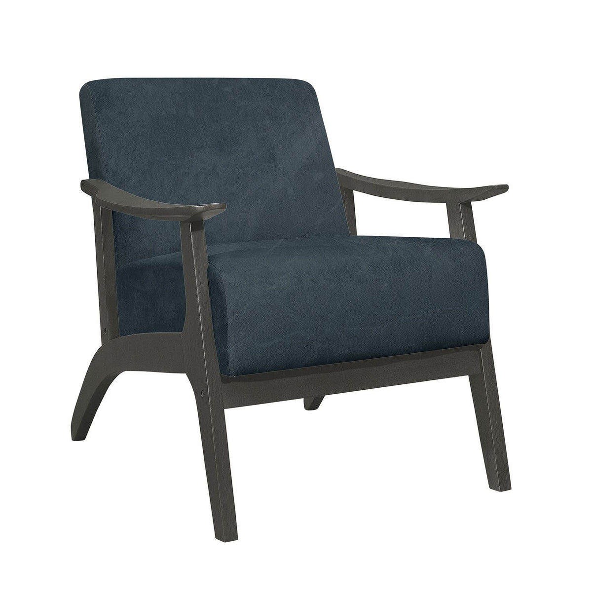 Byron Accent Chair Navy Leon's