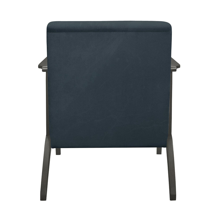 Byron Accent Chair Navy Leon's