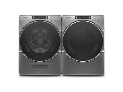 Whirlpool Chrome Shadow Front-Load Washer (5.8 cu. ft.) & Gas Dryer (7.4 cu. ft.) - WFW8620HC/WGD8620HC