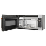 Café Stainless Steel Convection Over-The-Range Microwave (1.7 Cu Ft)- CVM517P2RS1