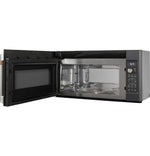 Café Matte Black Convection Over-The-Range Microwave (1.7 Cu Ft)- CVM517P3RD1