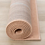 Kids Playing Board Area Rug - Pink Cream - 5' X 8'