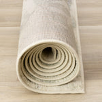 Elise Contemporary Botanical Area Rug - Cream Green - 8' X 11'