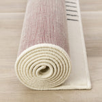 Functional Modern Soundwaves Area Rug - White Black - 5' X 8'