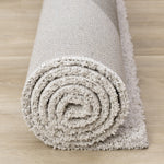 Misha Modern Geometric Area Rug - White Grey - 5' X 8'