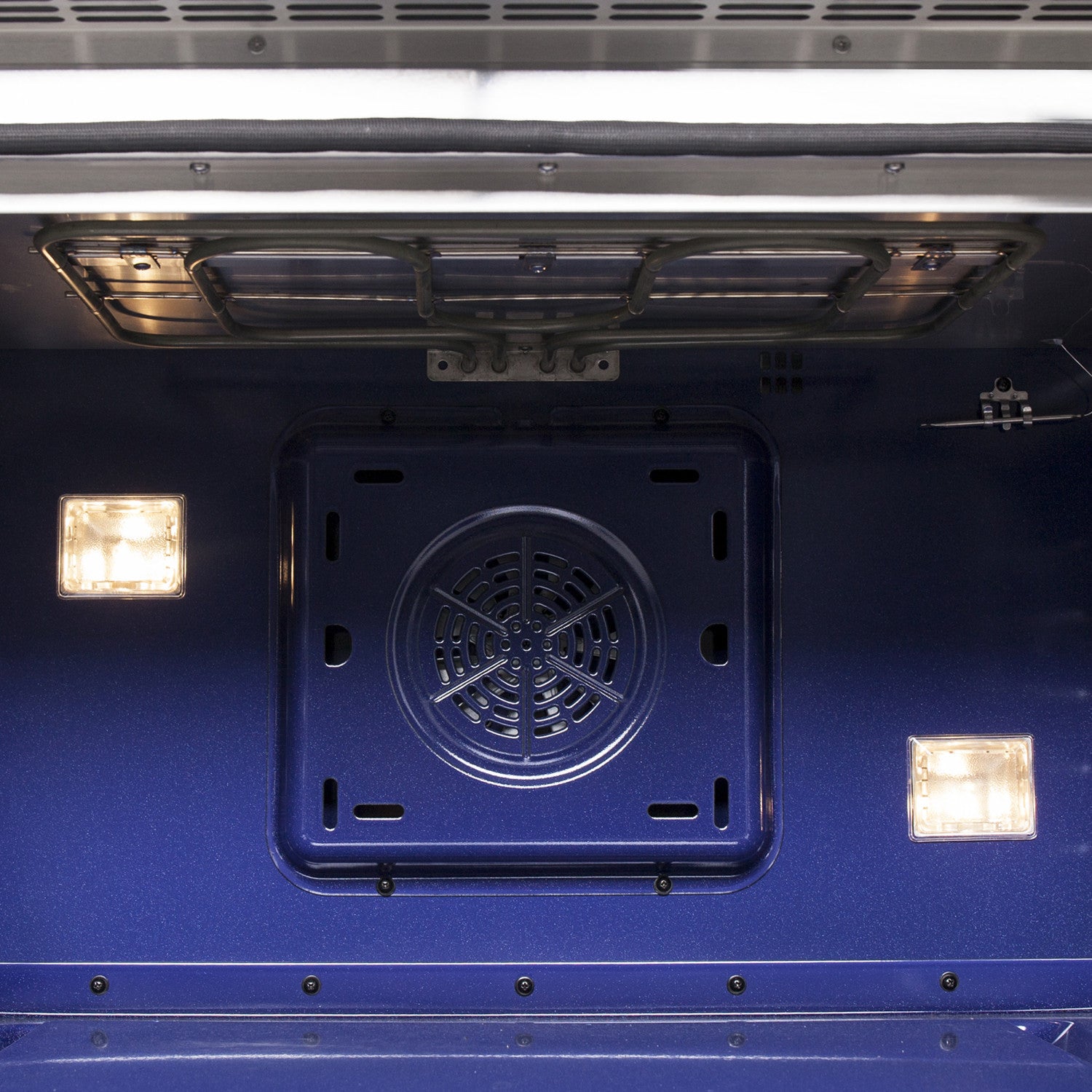 Forno Capriasca 36" Stainless Steel French Door Dual Fuel Range with True Convection (5.36 Cu. Ft.) - FFSGS6387-36