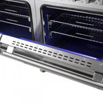 Forno Massimo 60" Stainless Steel Freestanding Dual Fuel Double Oven Range with True Convection and Air Fry (8.64 Cu. Ft.) - FFSGS6125-60