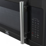 Forno Fornace Black 300 CFM Over-the-Range Convection Microwave (1.5 Cu. Ft.) - FOTR3038-30BLK