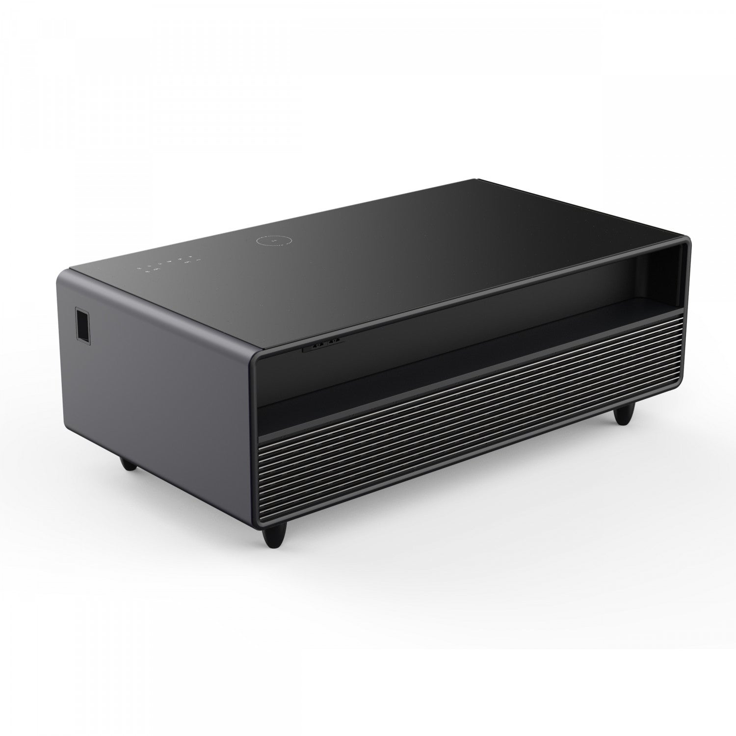 Forno Tavolo Smart Coffee Table With Dual Refrigerator Drawers - Black - FCTFR7006-51BLK