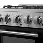 Forno Lamazze 20" Stainless Steel Freestanding Gas Range (2.05 Cu. Ft.) - FFSGS6265-20