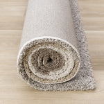 Misha Soft Modern Area Rug - 5' X 8' - Grey/Taupe