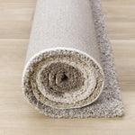 Misha Soft Modern Area Rug - Grey Taupe - 5' X 8'