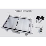 Forno Arezzo Stainless Steel 44" 1200 CFM Insert Range Hood - FRHRE5312-44