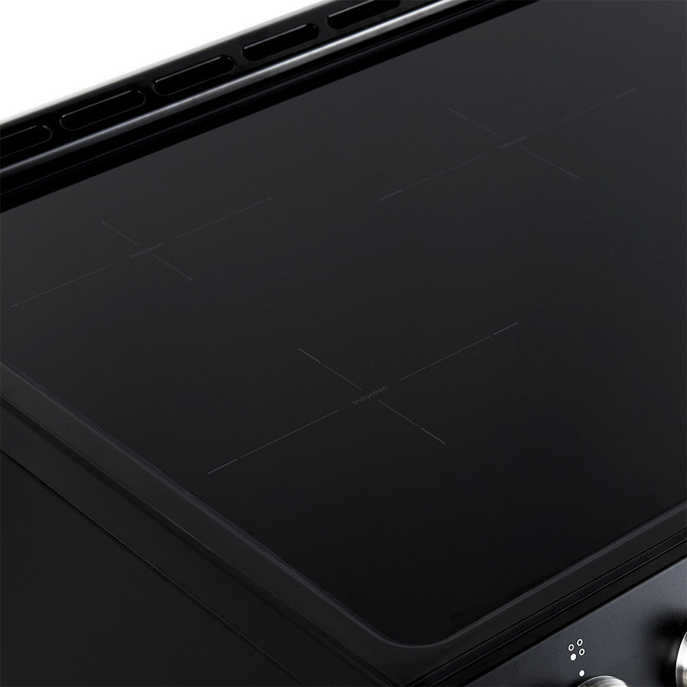 Forno Leonardo Black Slide-In Induction Range (5.0 Cu. Ft.) - FFSIN0982-30BLK