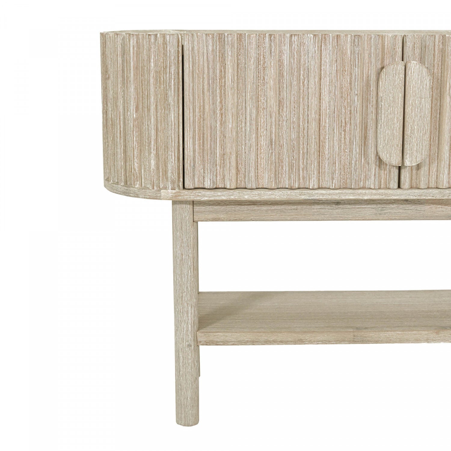 Humbach Console Table - White Washed Natural