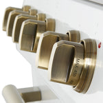 Forno Leonardo White Slide-in Induction Range (5.0 Cu. Ft.) - FFSIN0982-30WHT