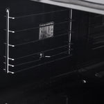 Forno Asti Black 30" Electric Wall Oven with True Convection and Air Fry (3.68 Cu. Ft.) - FBOEL1333-30BLK