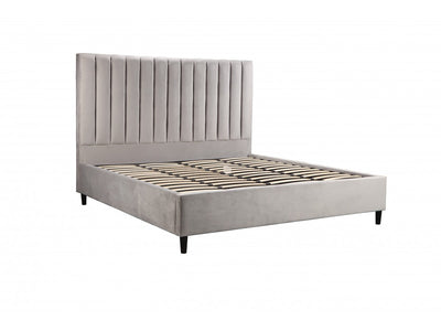 Adelfina 3-Piece Queen Storage Lift Bed - Grey