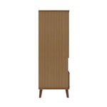 Applesham Display Cabinet - Maple Cream