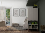 Applesham Display Cabinet - Off White