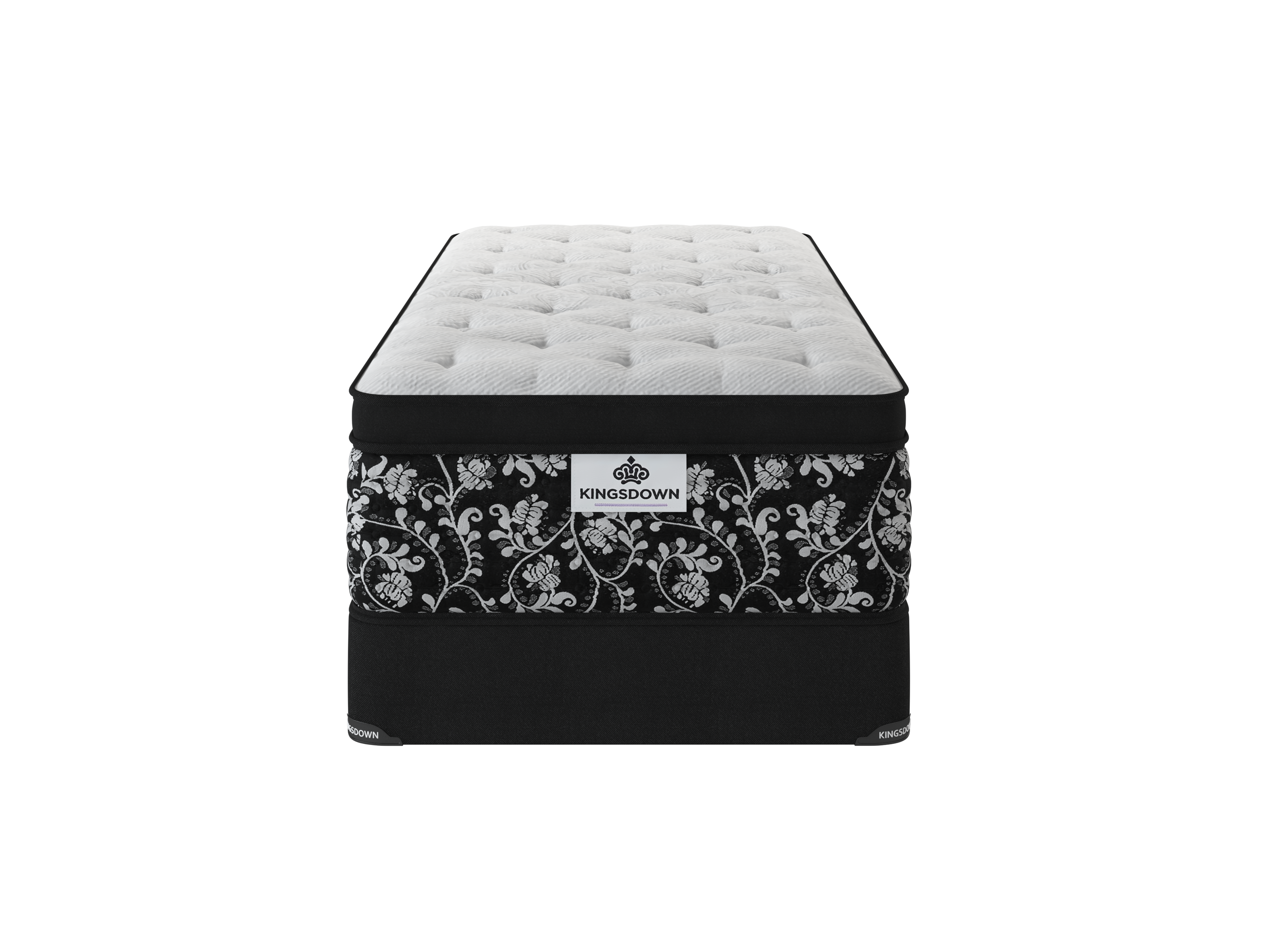 Kingsdown Summerset Plush Euro Top Twin Mattress and Boxspring Set