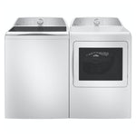 GE Profile White Top Load Washer (5.8 IEC cu. ft.) & GE Profile White Electric Dryer (7.4 cu. ft.) - PTW600BSRWS/PTD60EBMRWS