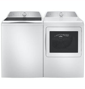 GE Profile White Top Load Washer (5.8 IEC cu. ft.) & GE Profile White Electric Dryer (7.4 cu. ft.) - PTW600BSRWS/PTD60EBMRWS