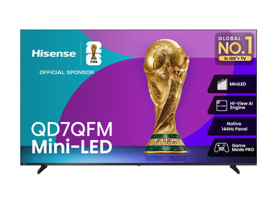 Hisense 75" 4K Smart QLED MiniLED TV - 75QD7QFM