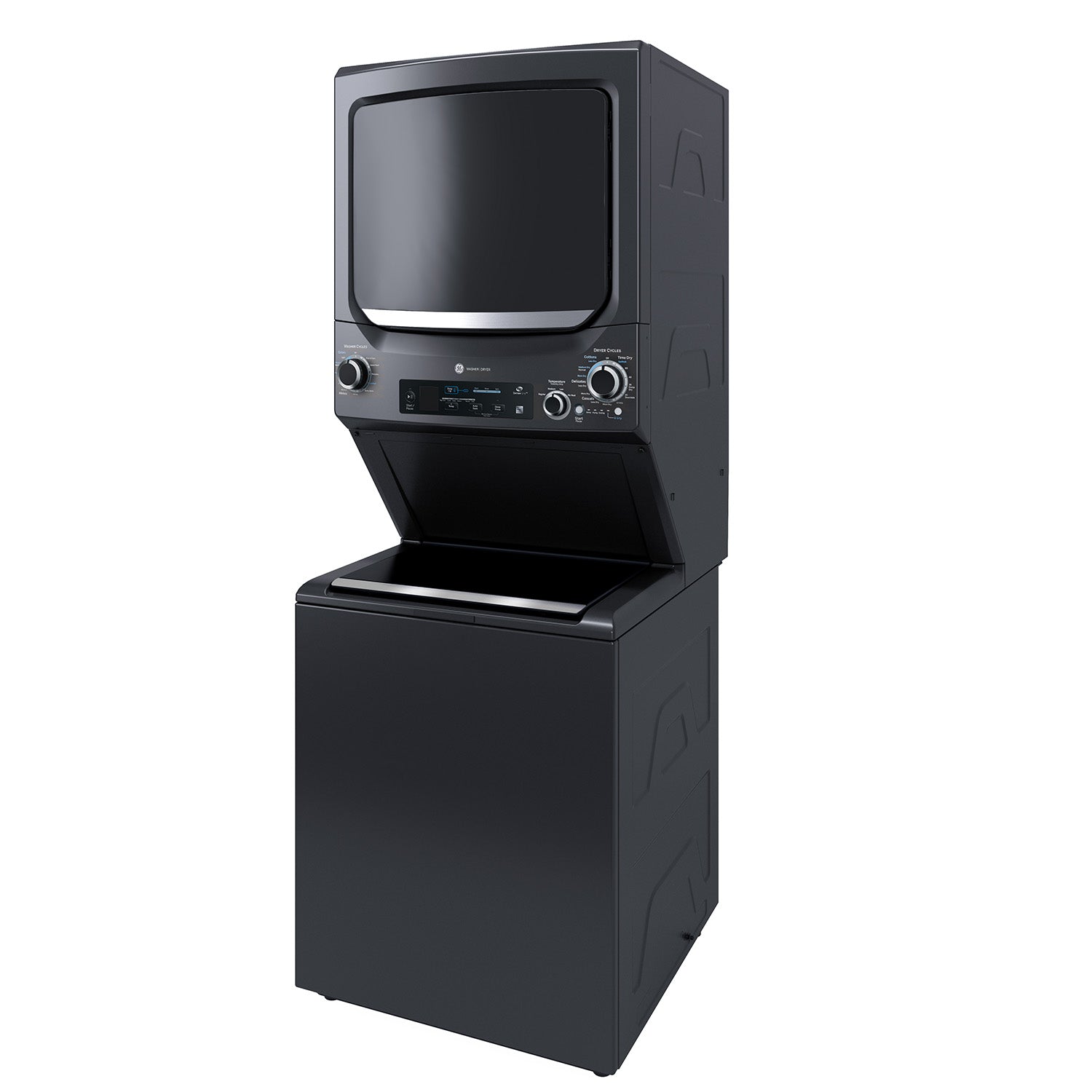 GE Diamond Grey Unitized Spacemaker (10.4 Cu. Ft.) - GUD57EEMTDG