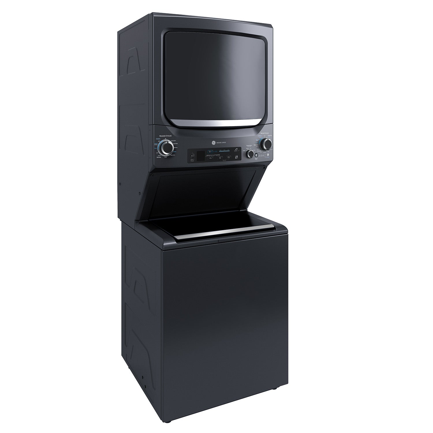 GE Diamond Grey Unitized Spacemaker (10.4 Cu. Ft.) - GUD57EEMTDG