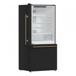 Forno Milano 62" Black 2-piece Freestanding Dual Bottom Freezer Refrigerator (34.4 Cu. Ft.) - FFFFD1787-60BLK