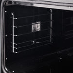 Forno Asti White 30" French Door Double Wall Oven with Dual True Convection and Air Fry (7.36 Cu. Ft.) - FBOEL1340-30WHT